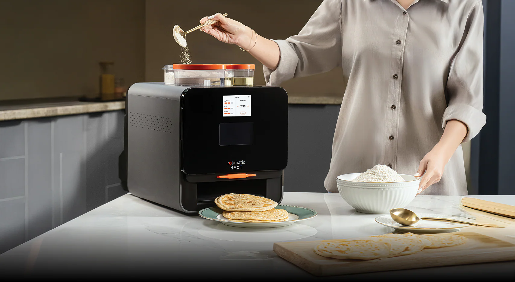 Fresh Homemade Flatbreads in Seconds